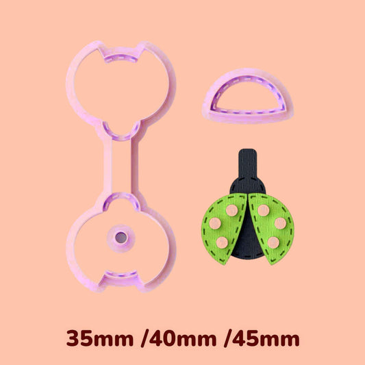 Lady Bug chain clay cutter