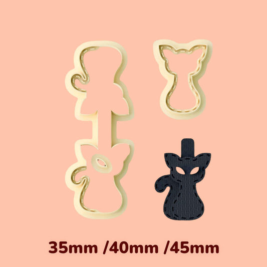 Cat Key chain clay cutter