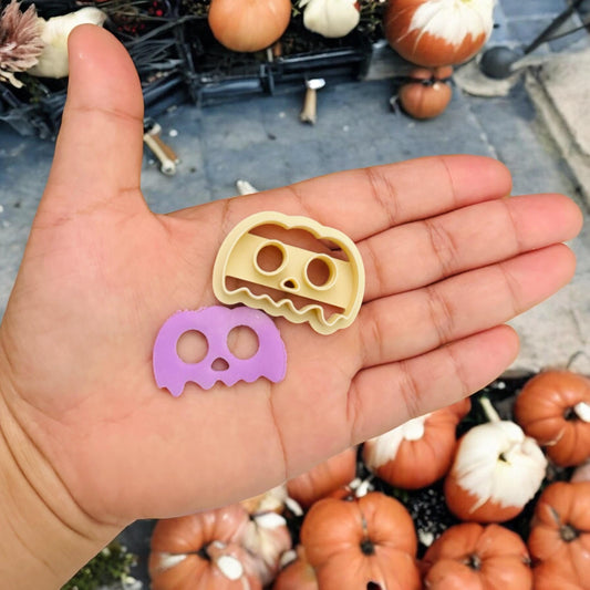 Mask Halloween  clay  cutter
