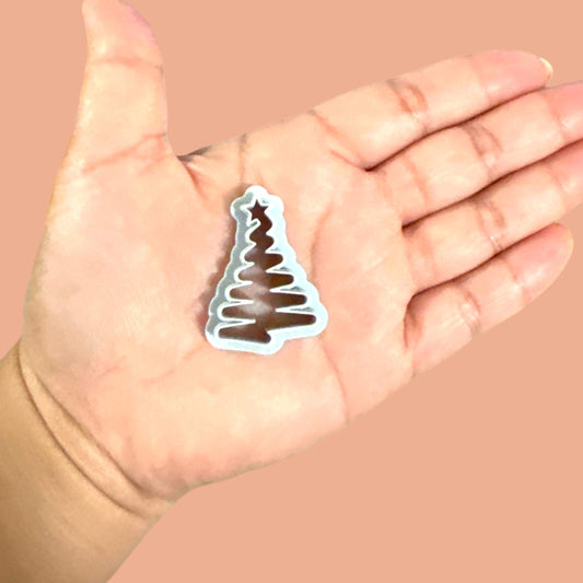 Christmas Tree B Polymer clay cutter
