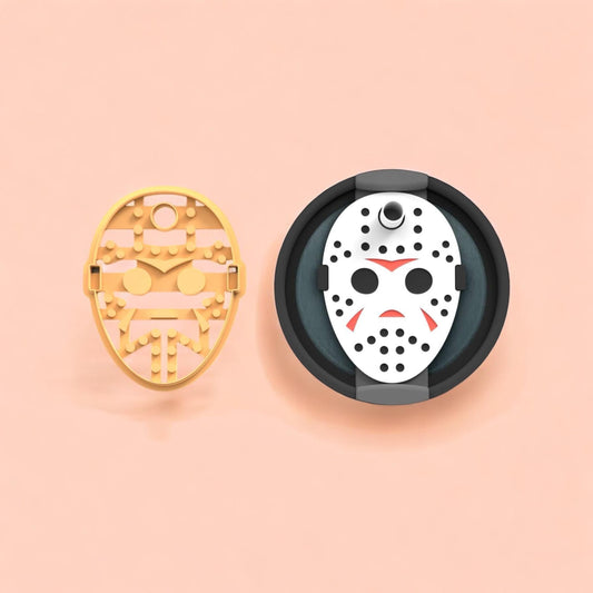 Mask   Pumpkin  topper cutter | halloween clay cutter