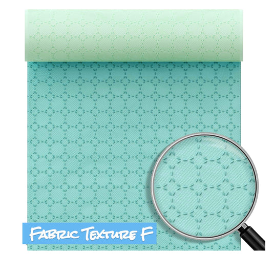 Fabric  textured F  Polymer clay Roller / Fondant Roller