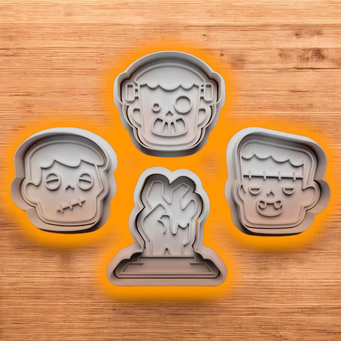 Halloween - Cookie Cutter - Stamp - Fondant Cutter