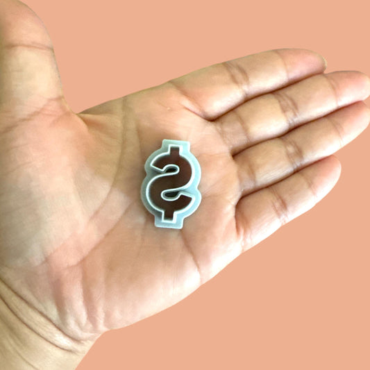 Dollar Sign  Polymer Clay Cutters