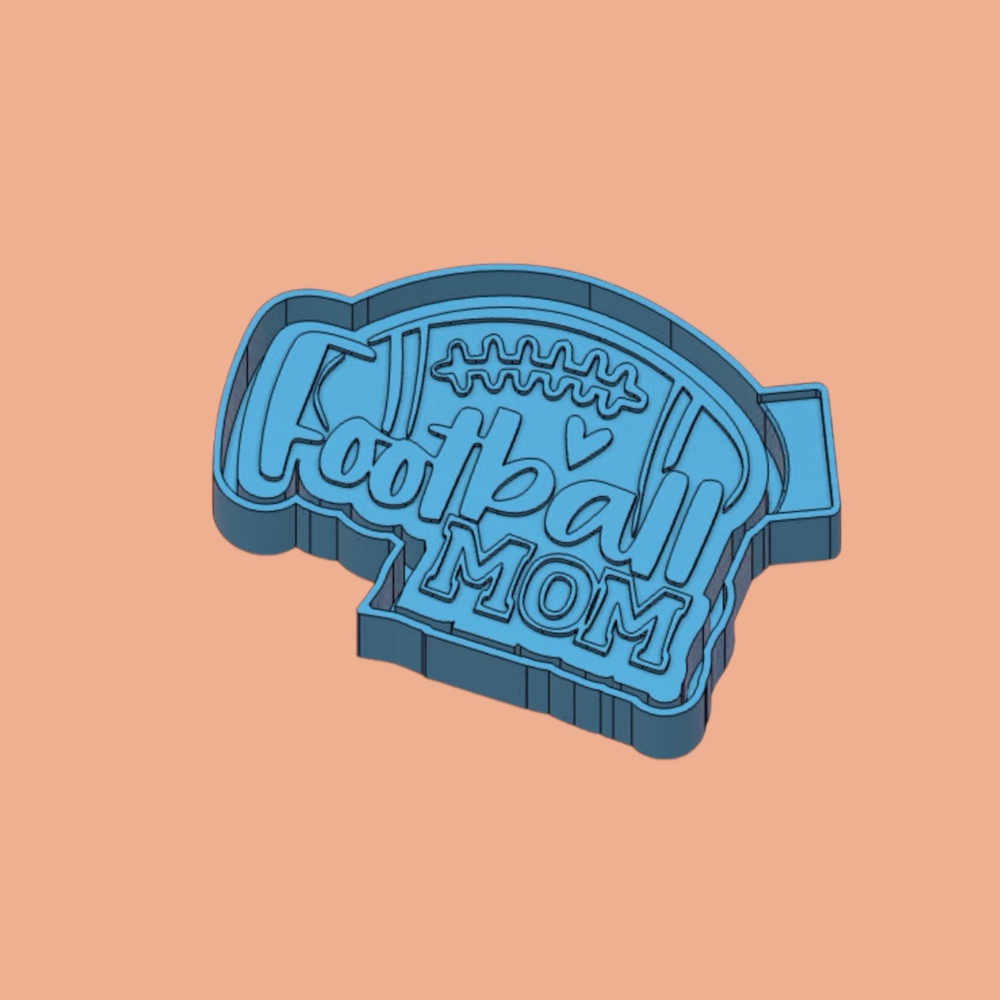 Football mom Freshie Silicon Mold / Molder