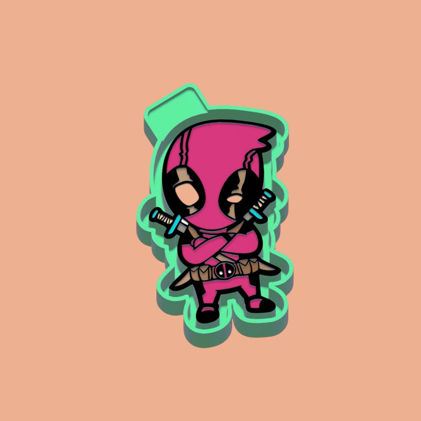 Halloween dead pool  Freshie Silicon Mold / Molder