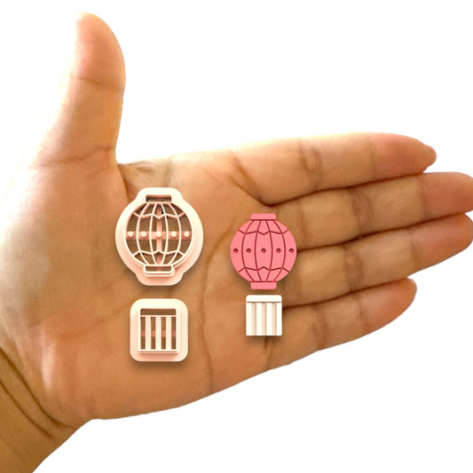 Chinese Style Lantern A  Polymer Clay cutter