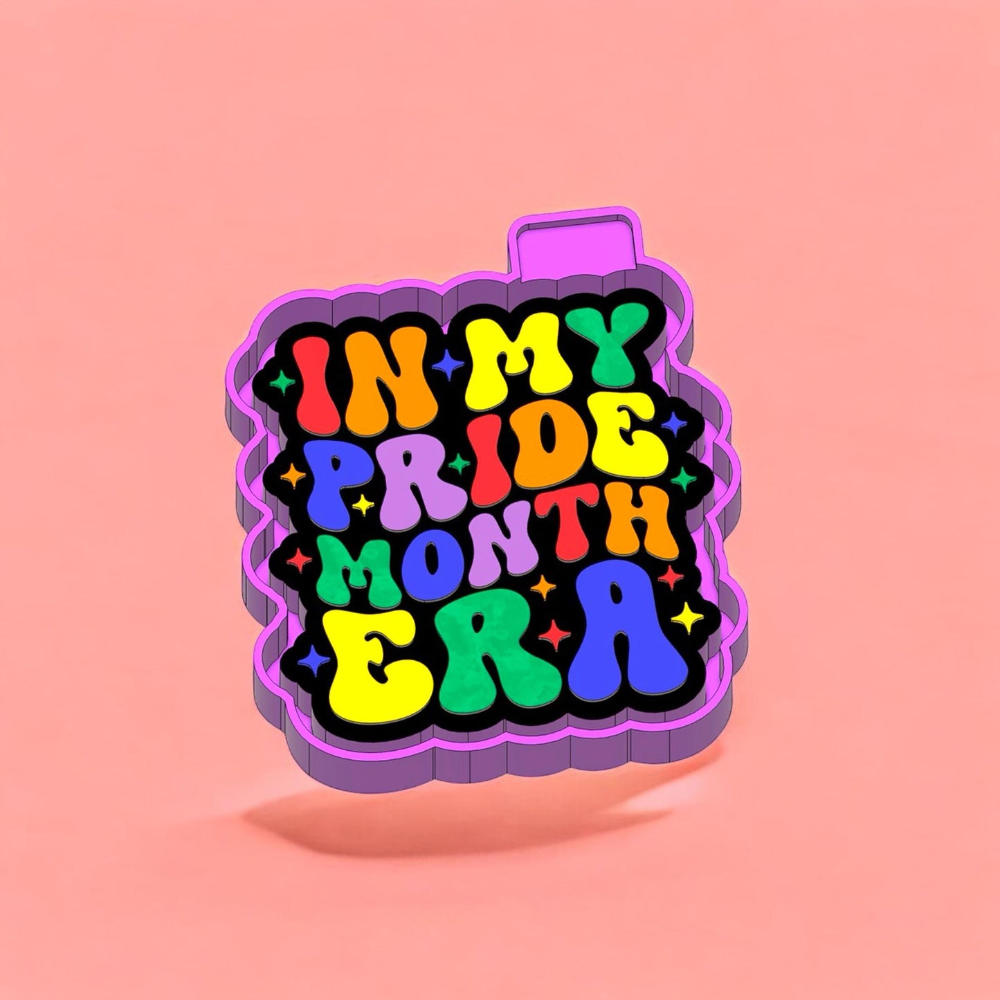 In my pride month era   Freshie Silicon Mold / Molder