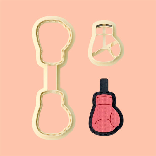 Boxing gloves Keychain clay cutter