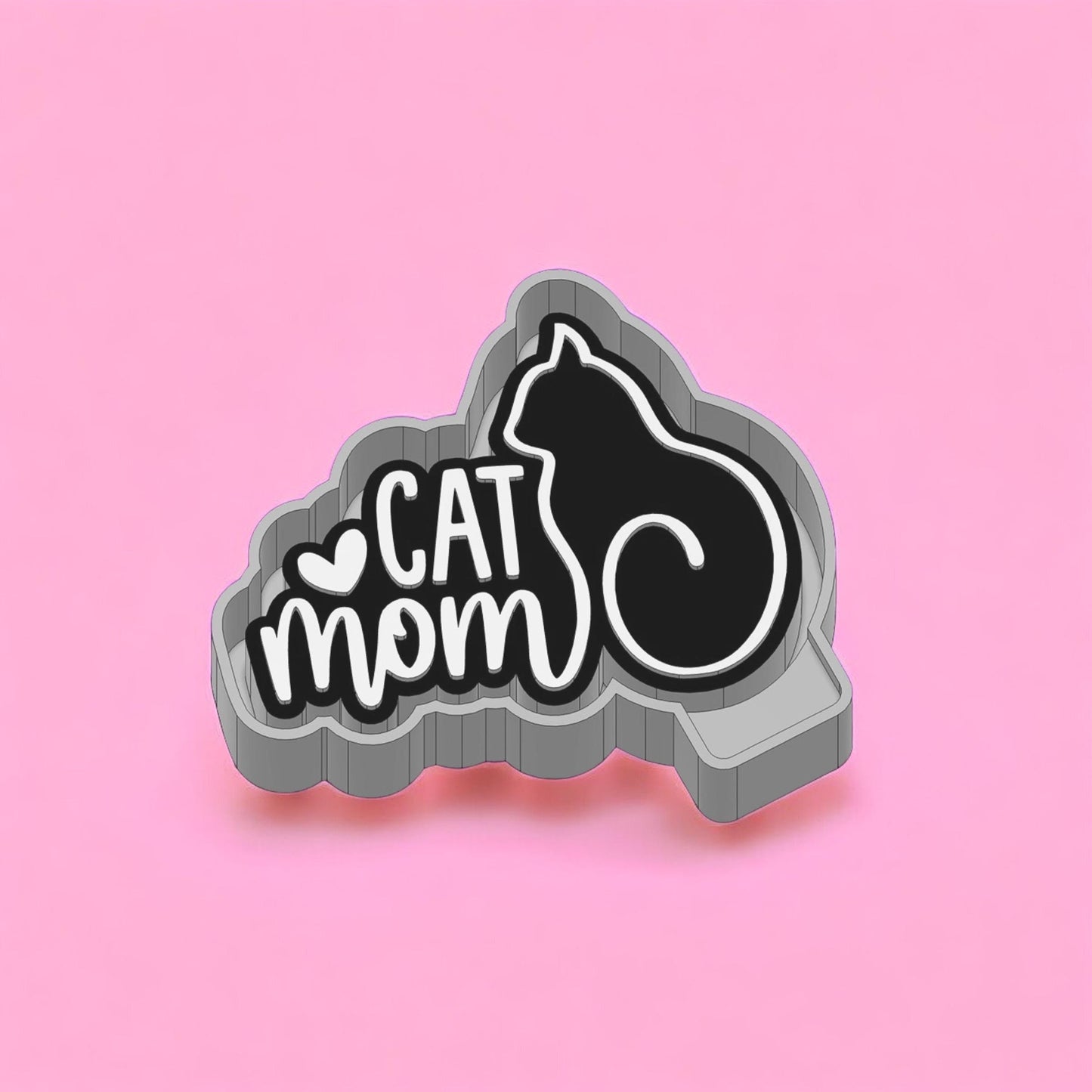 Mom Cat  Freshie Silicon Mold / Molder