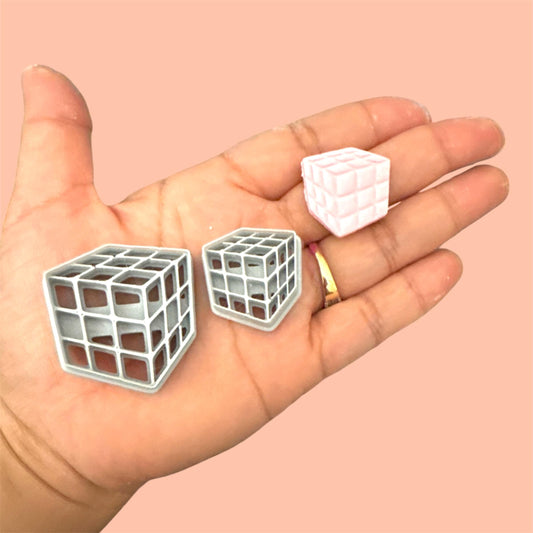 Rubic cube Clay Cutter, Earring Clay Cutter