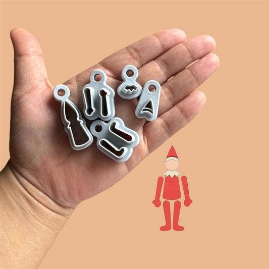 Merry Freddie Elf Clay Cutter Set