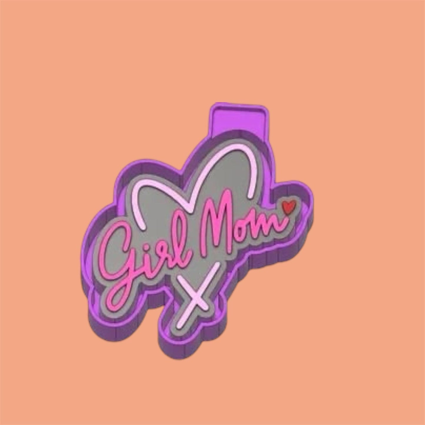 Girl Mom  Freshie Silicon Mold / Molder