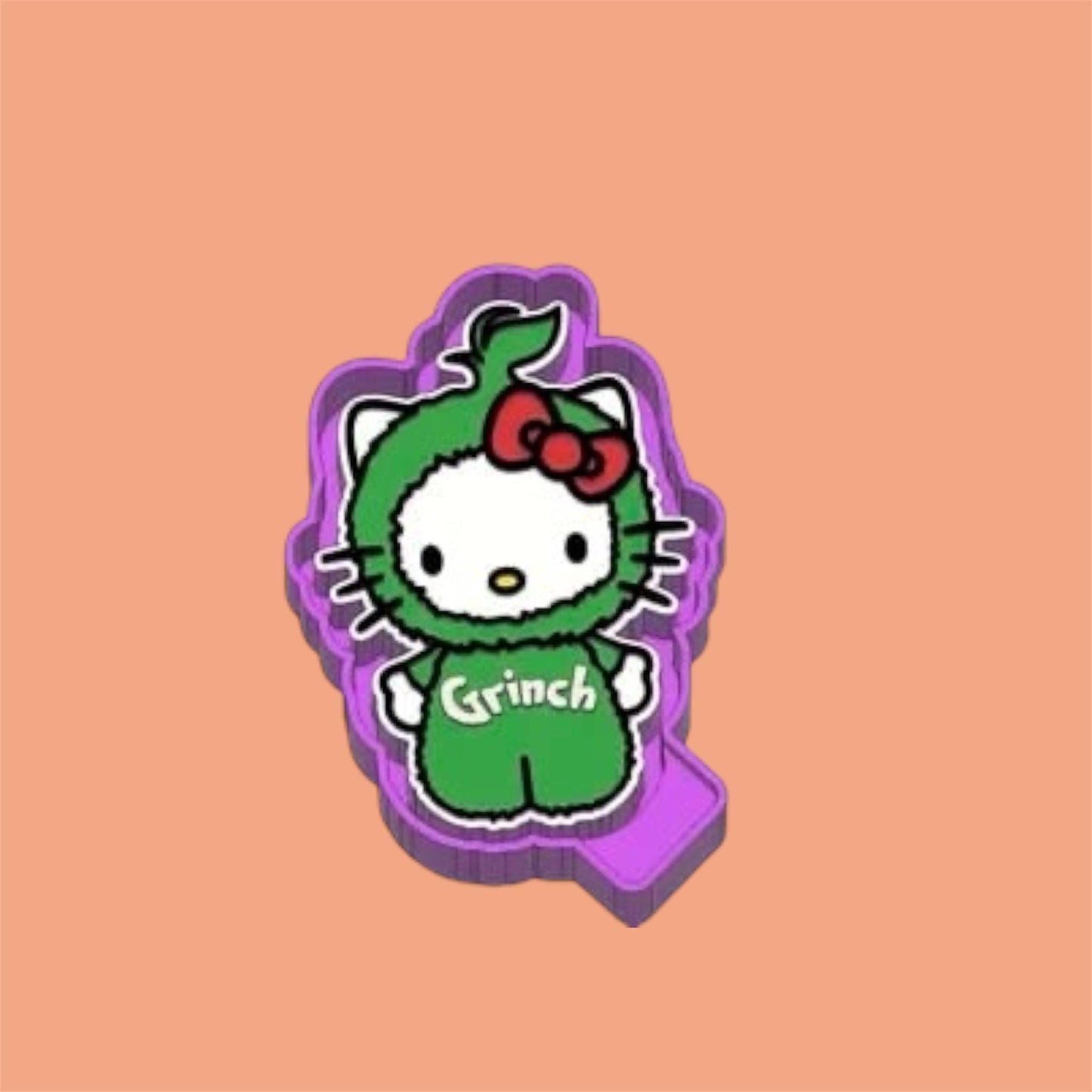 Grinch HK Freshie Silicon Mold / Molder