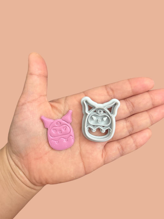 kuromi Squishmellow Polymer clay cutter | Air dry clay cutter
