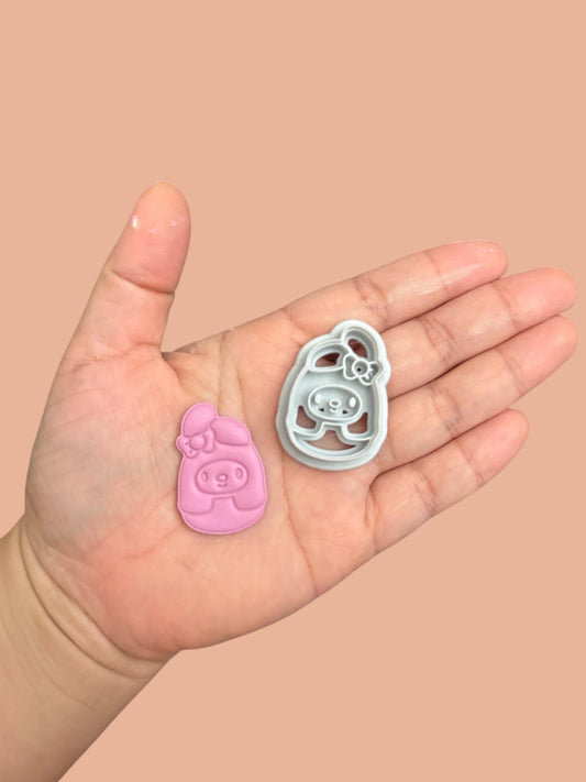 My melody 2 Squishmellow Polymer clay cutter | Air dry clay cutter