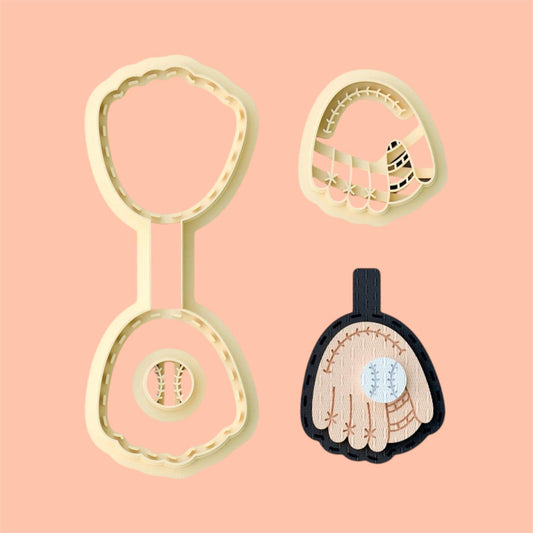 Baseball Keychain clay cutter