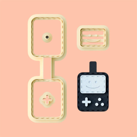 Game controller Keychain clay cutter