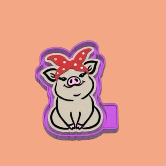 Pig Freshie Silicon Mold / Molder