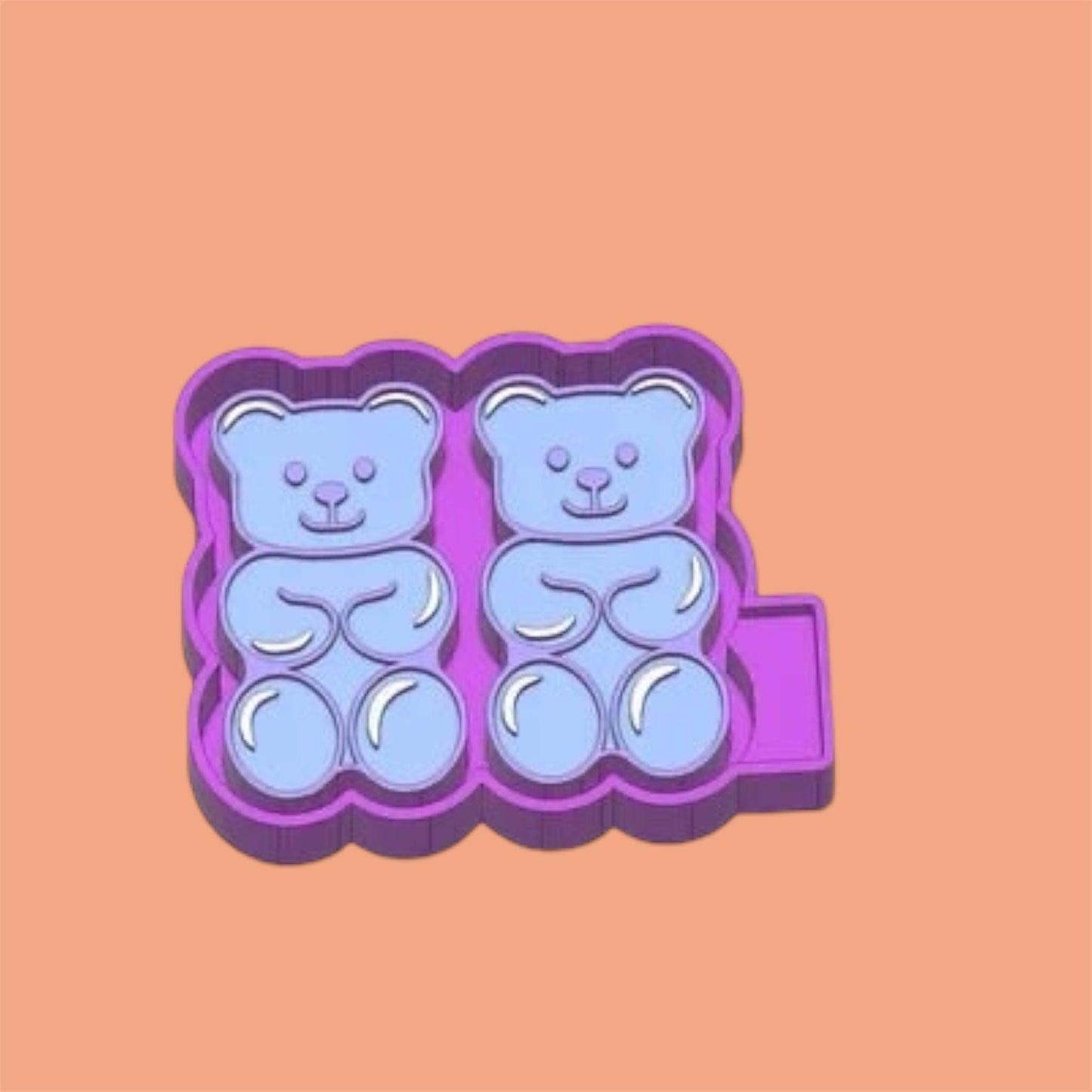 Gummy bear vent  Freshie Silicon Mold / Molder