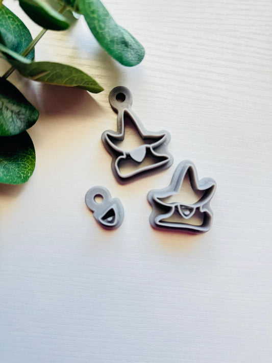 Wicked Witch polymer clay Cutter