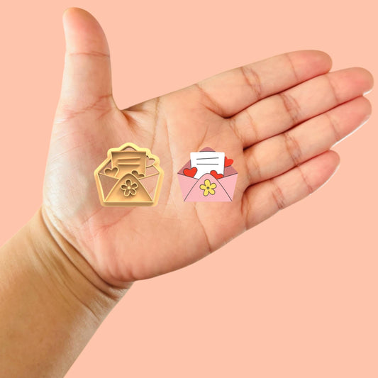 Valentines  envelop Polymer clay cutter