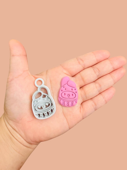 My Melody 1  Squishmellow Polymer clay cutter | Air dry clay cutter