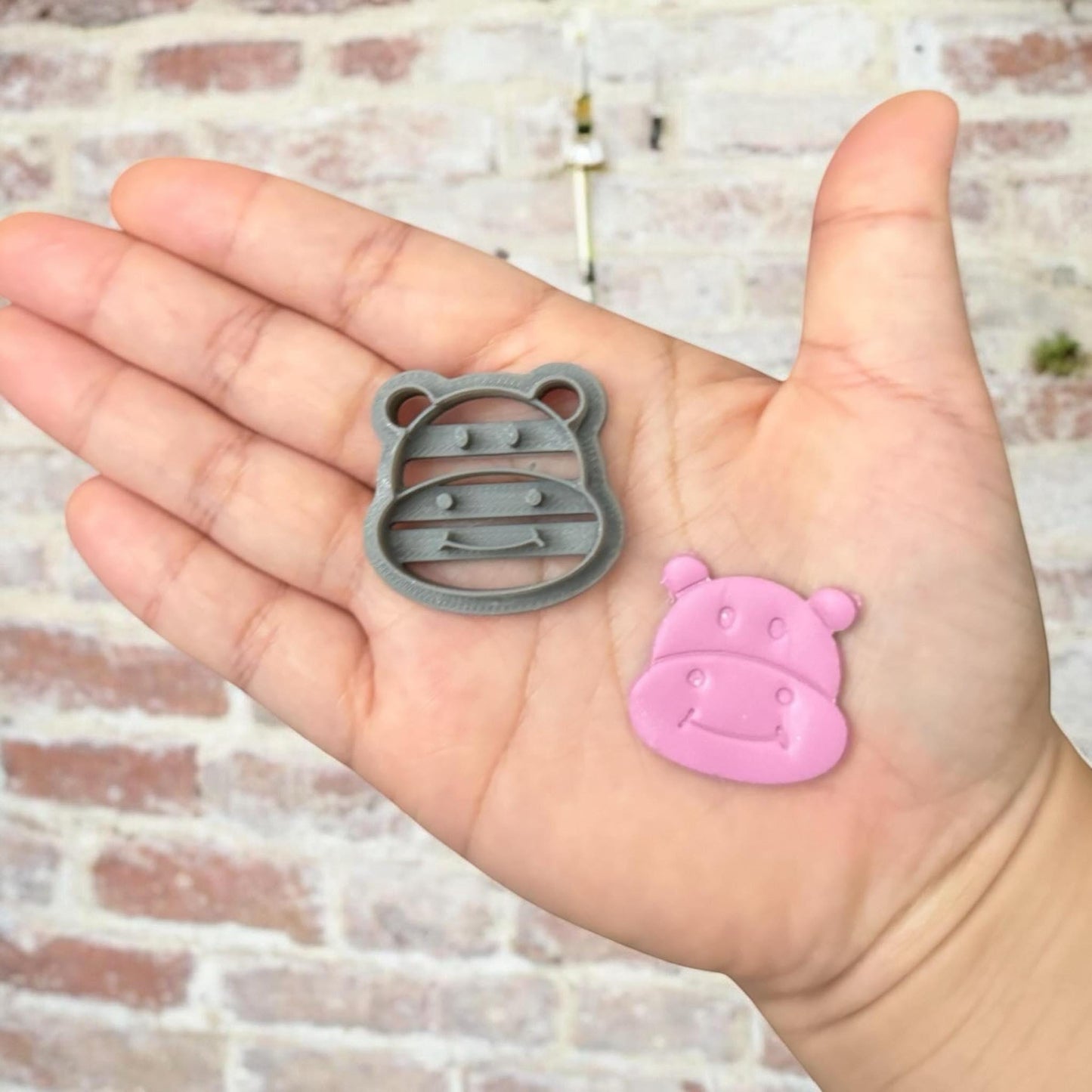 Hippo Polymer clay cutter | Animal Clay cutter