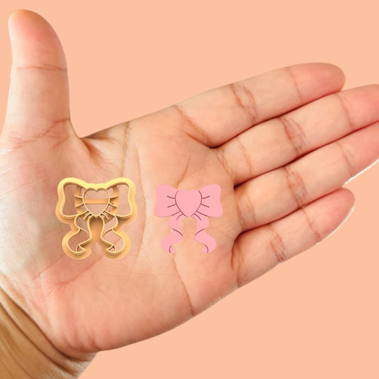 Heart Ribbon Valentines cutter