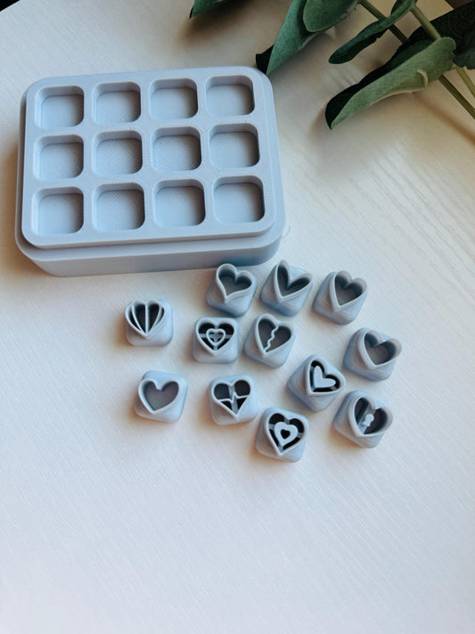 Valentine's day C Mini Cutter set