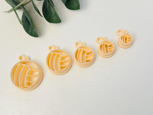 Volleyball clay cutter