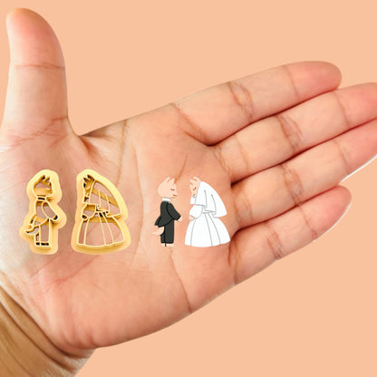 Married Cats Valentines Cutter