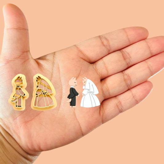Married Cats Valentines Cutter