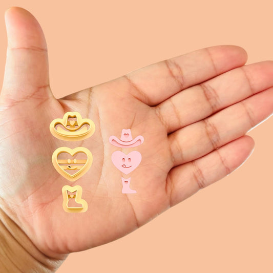 Cowboy Heart Valentines Cutter