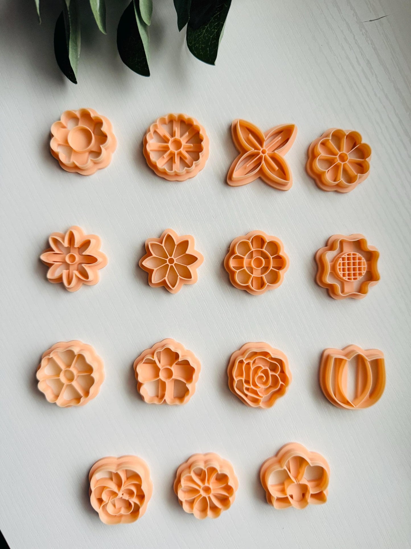 Floral Clay cutter | Polymerclay cutter | Air dry clay cutter