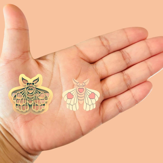 Love Moth  Clay cutter