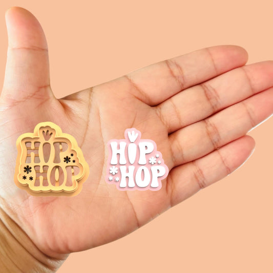 Easter Stamp Hip Hop Polymer clay cutter