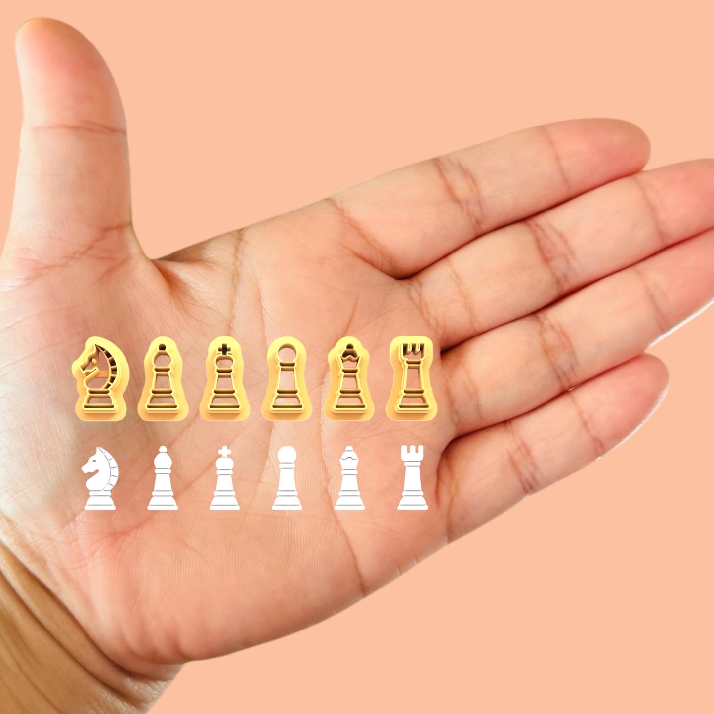 Chess Pack polymer clay cutter