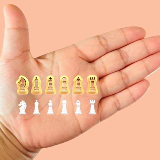 Chess Pack polymer clay cutter