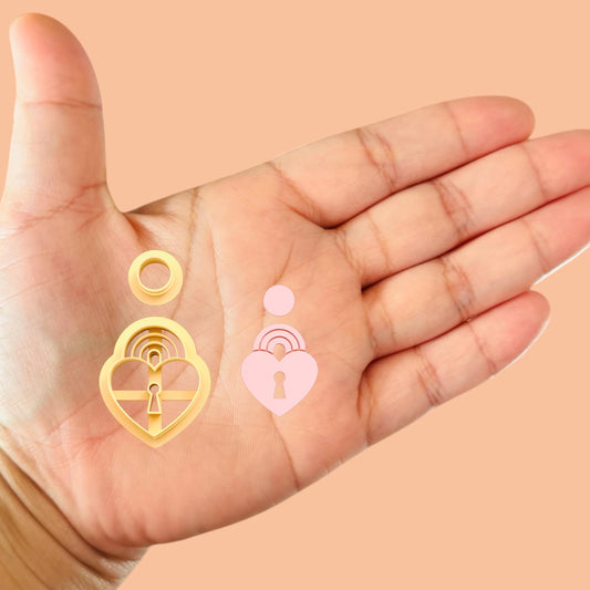 Heart Earring Combo A Valentines Cutter