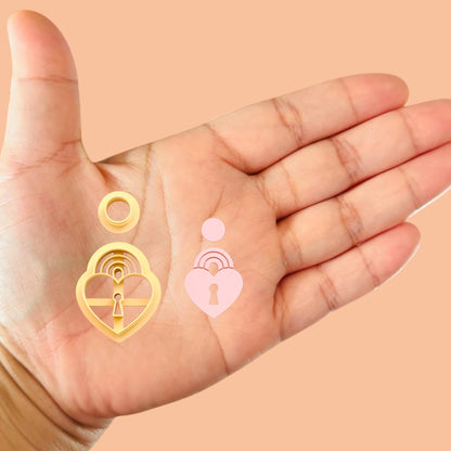 Heart Earring Combo C Valentines Cutter