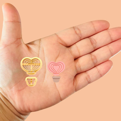 Balloon love Valentines Cutter
