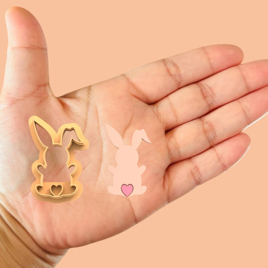 Easter Bunny 2 Polymer clay cutter