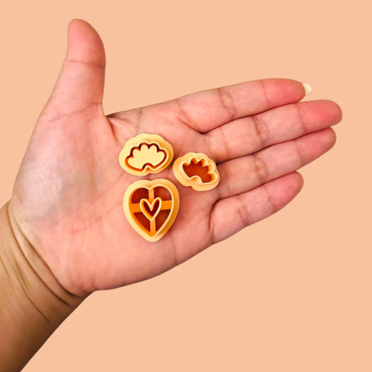 Valentine Combo 14 Polymer Clay Cutters
