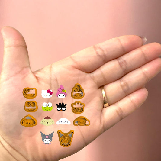 HK and friends polymer clay cutter