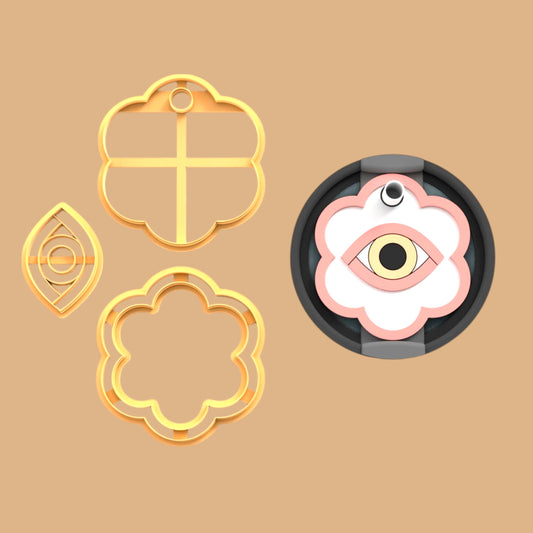 Flower With Eye Stanley Topper Cutter