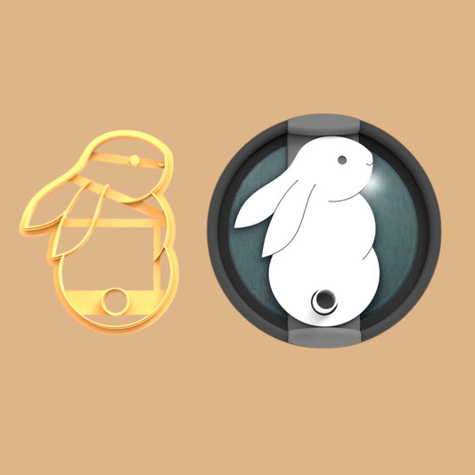 Easter Bunny Stanley Topper Cutter